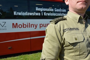 Akcja honorowego krwiodawstwa w NOSG