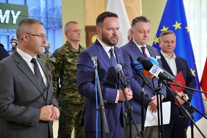 Przemówienie Wojewody Lubelskiego w obecności Sekretarza Stanu w Kancelarii Prezesa Rady Ministrów oraz Wicewojewody Lubelskiego