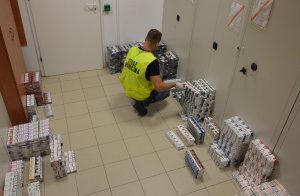 Zabezpieczanie papierosów pochodzących z przemytu