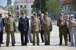 Funkcjonariusze NOSG uczestniczyli w obchodach 78. rocznicy agresji Niemiec hitlerowskich na Polskę