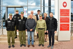 Delegacja Urzędu do Spraw Cudzoziemców z wizytą w Nadbużańskim Oddziale SG