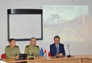 Komisja Administracji i Spraw Wewnętrznych z wizytą w Nadbużańskim Oddziale NOSG #1