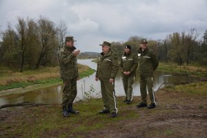 Komendant Główny SG z wizytą w Nadbużańskim Oddziale SG