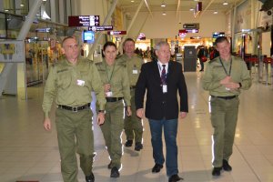 Komendant Główny SG z wizytą w Nadbużańskim Oddziale SG