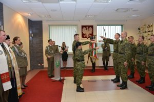 Ślubowanie nowo przyjętych funkcjonariuszy NOSG