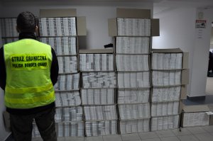 Zabezpieczanie papierosów pochodzących z przemytu