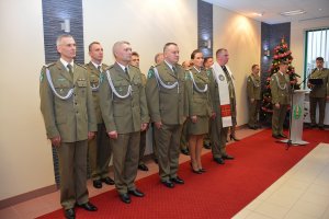 Ślubowanie nowo przyjętych funkcjonariuszy NOSG