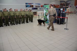 Robot pirotechniczny dla lotniczego przejścia granicznego w Świdniku