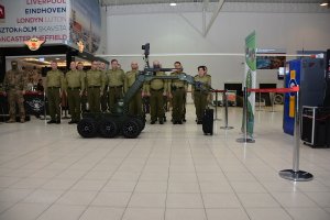 Robot pirotechniczny dla lotniczego przejścia granicznego w Świdniku