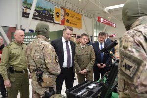 Robot pirotechniczny dla lotniczego przejścia granicznego w Świdniku