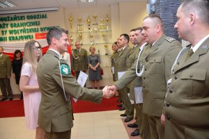 Mianowanie na pierwszy stopień w korpusie chorążych i pożegnanie ze służbą