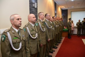Mianowanie na pierwszy stopień w korpusie chorążych i pożegnanie ze służbą