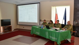 Odprawa kadry kierowniczej w Nadbużańskim Oddziale Straży Granicznej