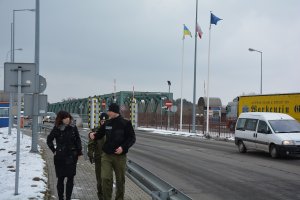 Wizyta Oficera Łącznikowego Policji Republiki Federalnej Niemiec w Nadbużańskim Oddziale SG