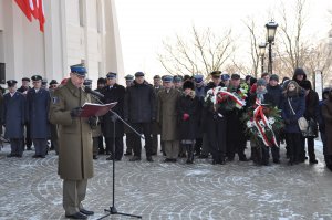 Funkcjonariusze NOSG uczestniczyli w obchodach Narodowego Dnia Pamięci Żołnierzy Wyklętych