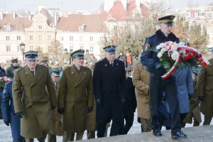 Funkcjonariusze NOSG uczestniczyli w obchodach Narodowego Dnia Pamięci Żołnierzy Wyklętych