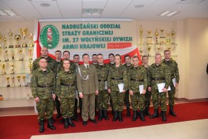 Ślubowanie nowo przyjętych funkcjonariuszy NOSG