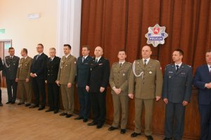 Przedświąteczne spotkanie służb mundurowych Lubelszczyzny