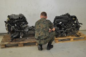 Zabezpieczanie odzyskanych silników samochodowych