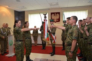 Ślubowanie nowo przyjętych funkcjonariuszy NOSG