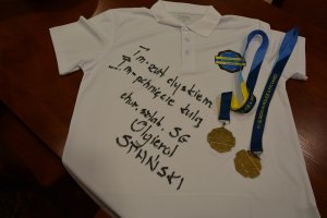 Złote medale funkcjonariusza Straży Granicznej