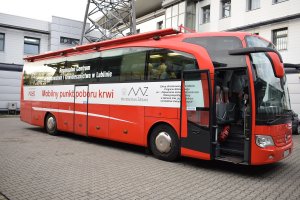 Akcja honorowego krwiodawstwa w NOSG