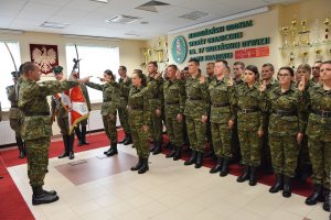 Ślubowanie nowo przyjętych funkcjonariuszy NOSG