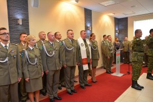 Ślubowanie nowo przyjętych funkcjonariuszy NOSG