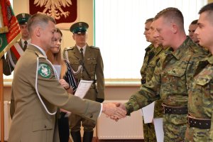 Ślubowanie nowo przyjętych funkcjonariuszy NOSG