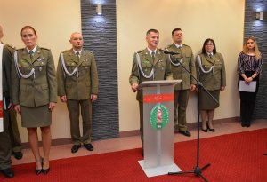 Ślubowanie nowo przyjętych funkcjonariuszy NOSG