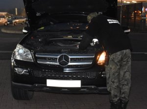Odzyskany Mercedes