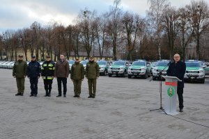 Szef MSWiA w Nadbużańskim Oddziale Straży Granicznej