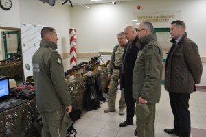Szef MSWiA w Nadbużańskim Oddziale Straży Granicznej