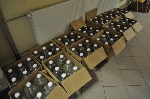 Zabezpieczanie papierosów pochodzących z przemytu.