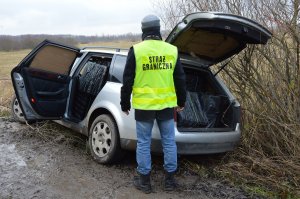 Zabezpieczanie papierosów pochodzących z przemytu.