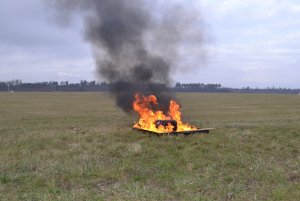 Ćwiczenia na terenie Portu Lotniczego Lublin w  Świdniku
