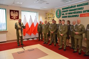 Spotkanie opłatkowe w Nadbużańskim Oddziale Straży Granicznej