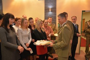 Spotkanie opłatkowe w Nadbużańskim Oddziale Straży Granicznej
