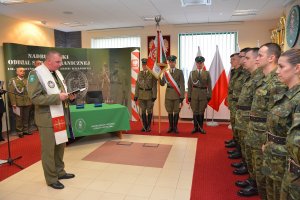 Ślubowanie nowo przyjętych funkcjonariuszy NOSG