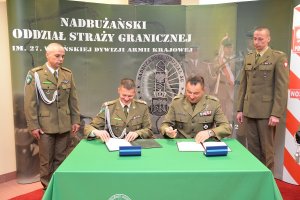Ślubowanie nowo przyjętych funkcjonariuszy NOSG