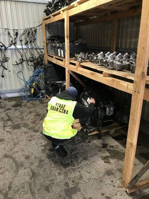 Zabezpieczanie części samochodowych