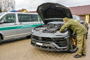 Zatrzymane Lamborghini Urus