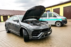 Zatrzymane Lamborghini Urus