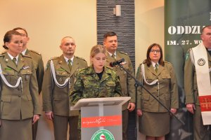 Ślubowanie nowo przyjętych funkcjonariuszy NOSG