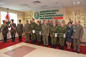 Ślubowanie nowo przyjętych funkcjonariuszy NOSG
