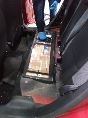 Zabezpieczanie papierosów pochodzących z przemytu