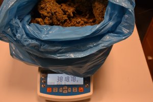 Marihuana przejęta na granicy w Dorohusku