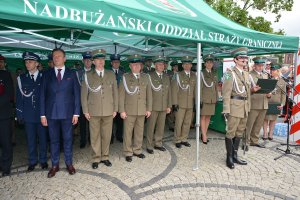 Wojewódzkie obchody 28. rocznicy powstania Nadbużańskiego Oddziału Straży Granicznej