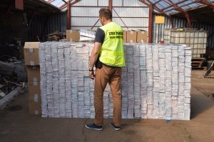 Zabezpieczanie nielegalnych papierosów
