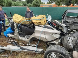 Samochodowe podzespoły pochodzące z kradzieży